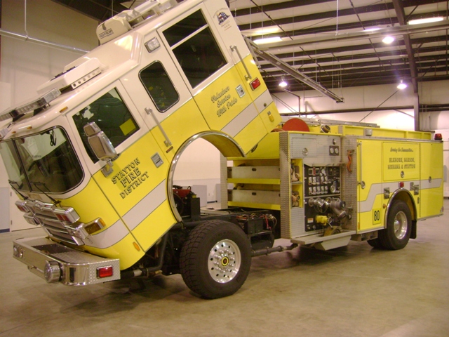 Stayton Fire District's Pumper